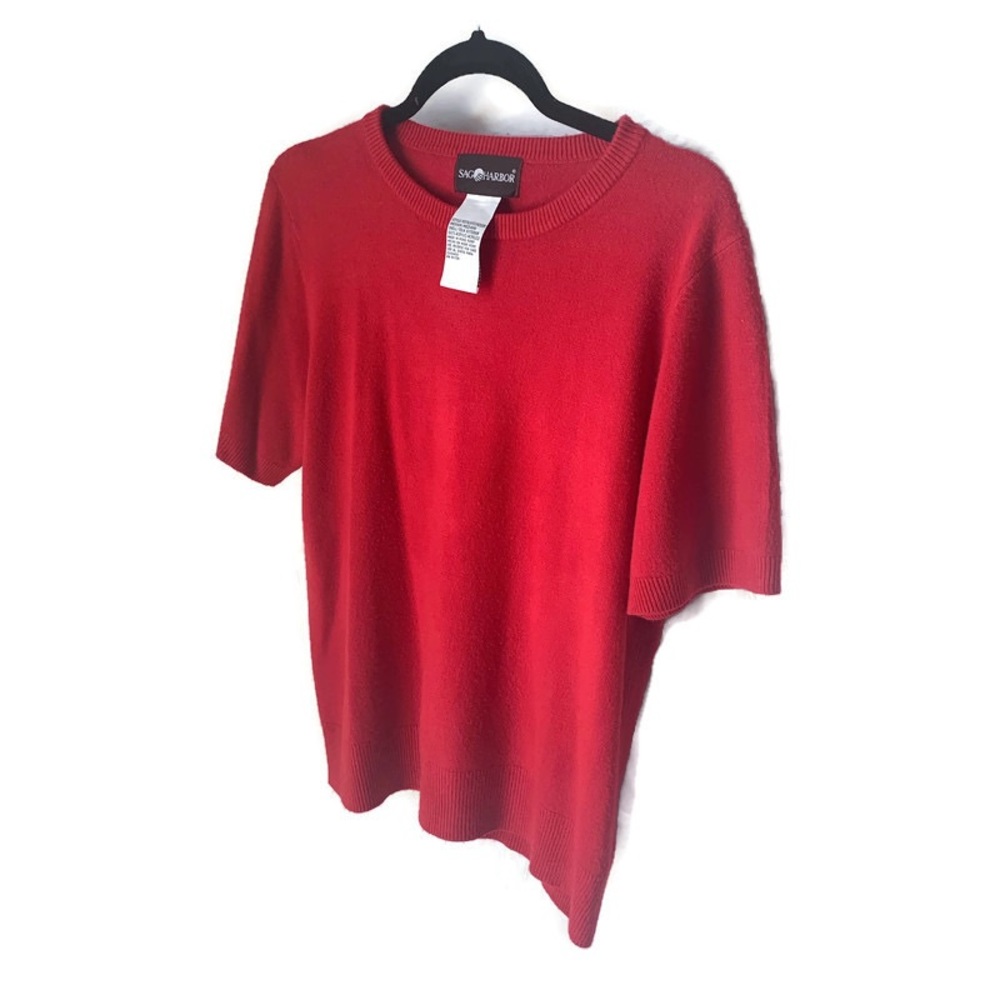 Sag harbor red blouse